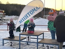 Hippohiihto kisoista kuvia 5.3.2024